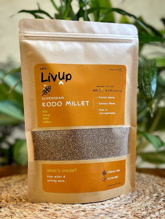 Supergrain Kodo millet | No chemicals, No preservatives